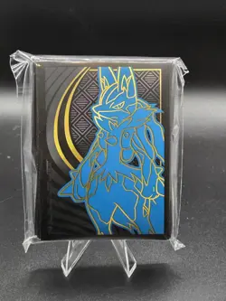 Opened Pokemon TCG Mega Evolutions Lucario ETB - WITH Sealed Riolu Promo - Image 2