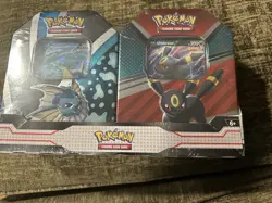 Pokemon Eevee Heroes V Tin Set 6 Tins 24 Packs!! - Image 3