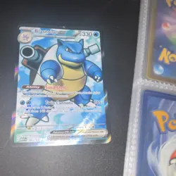 Pokemon Blastoise ex 184/165 Scarlet & Violet 151 Ultra Rare Holo EX 330 HP - Image 1