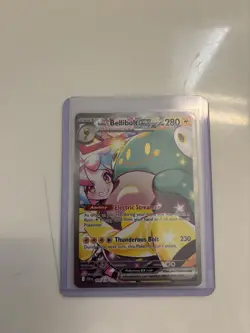 Pokemon Iono's Bellibolt ex 183/159 Journey Together Special Illustration Rare … - Image 1