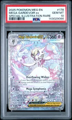 Mega Gardevoir Ex SIR 178 PSA 10 English - 2025 Pokemon MEG EN - Image 2