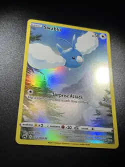 Pokemon Swablu GG27/GG70 Crown Zenith Galarian Gallery Ultra Rare Holo - Image 2