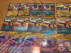62 Lot Pokemon Phantasmal Flames & More EX IR Full Art Trainer Fresh Pack Pulls - Image 2