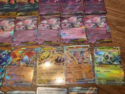 62 Lot Pokemon Phantasmal Flames & More EX IR Full Art Trainer Fresh Pack Pulls - Image 4