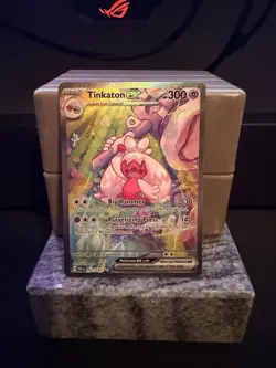 Pokemon Tinkaton EX 262/193 Paldea Evolved Special Illustration Rare Holo - Image 2
