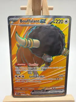 Bouffalant Ex 162/086 Ultra Rare Full Art - Pokemon TCG- White Flare - NM - Image 1