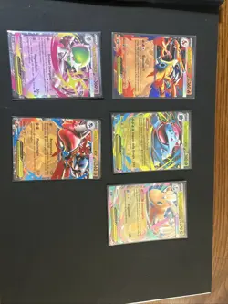 🇮🇹Lotto Pokemon 5 Carte Ascesa Eroica/mega Evoluzioni Ita - Nm - Image 1
