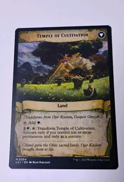 Ojer Kaslem, Deepest Growth MTG, Lost Caverns of Ixalan, Mythic Rare, Transforms - Image 2