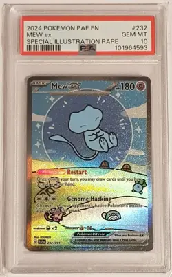 Pokemon Mew EX Bubble Mew PSA 10 Gem Mint 232/091 - Image 1