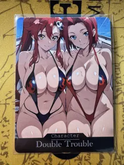 Yoko Littner & Kallen (DT) ACG Goddess Story Waifu Anime Custom Card - Image 1