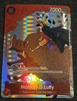 P-001 Monkey. D. Luffy Character Card Gift Collection One Card - Image 1