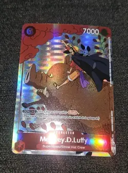 P-001 Monkey. D. Luffy Character Card Gift Collection One Card - Image 2