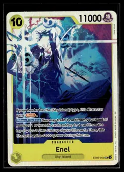 2025 One Piece - Extra Booster: Anime 25th Collection Enel Character / Sky - Image 1