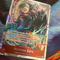 One Piece TCG - Roronoa Zoro EB04-007 SR | Adventure On Kami's Island OP-15 - Image 2