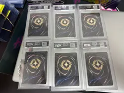 Lorcana D100 Collector Edition Promo Complete Set (All 6) PSA 10 - Image 2
