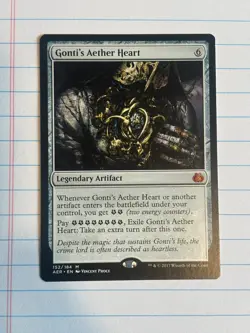 Magic: The Gathering Legendary Artifact Gonti's Aether Heart Gonti Mythic - Image 1
