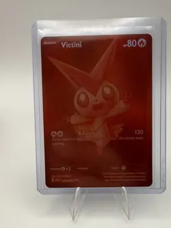 Pokemon TCG Black Bolt Red Victini Card 2025 English BWR 171/086 - Image 1