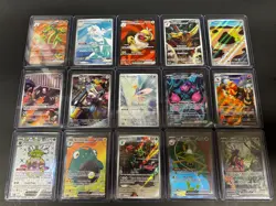 Pokemon Card Lot - Obsidian Flames, Shrouded Fable, Paldea Evolved, and more. - Image 1