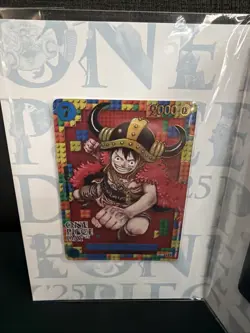 One Piece Premium Card Collection Luffy P-118 ONE PIECE DAY 25 Japanese - Image 3