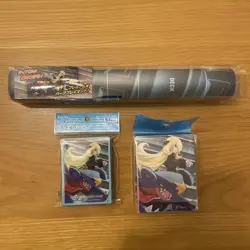 Pokemon Cynthia & Garchomp Deck Case Deck Shield Sleeve Playmat Set Card Game - Image 2