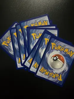 Pokemon Cards Mystery Lot of 10 TCG Cards (8 Bulk + 1 Holo + 1 Cosmos Holo) - Image 1