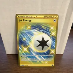 Pokemon TCG Jet Energy Surging Sparks Hyper Rare Gold Card #252/191 NM - Image 1