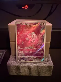 Pokemon TCG Tinkatink Scarlet & Violet Paldea Evolved Holo Card 216/193 - Image 1