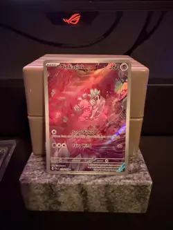 Pokemon TCG Tinkatink Scarlet & Violet Paldea Evolved Holo Card 216/193 - Image 2