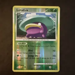 Lotad (Shiny) SH4-12 Platinum Reverse Holo Pokemon Card TCG HP DMG - Image 1