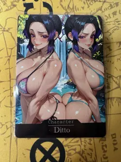 Shinobu Demon Slayer “ditto” Hentai Anime Doujin Waifu ACG Custom Card - Image 1