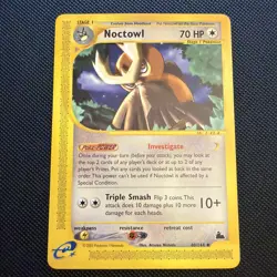 Pokemon Card - Noctowl Skyridge 40/144 Uncommon NM - Image 1
