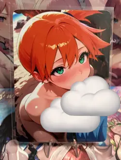 Matte Beautiful Waifu Handmade Card Goddess Story CCG Anime Double Sided - Image 2