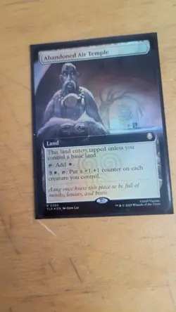 Abandoned Air Temple Avatar: The Last Airbender Foil Extended Art - Image 1