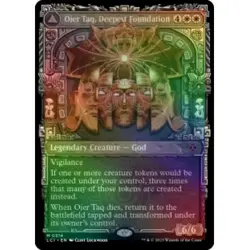 FOIL OJER TAQ, DEEPEST FOUNDATION (SHOWCASE) The Lost Caverns Of Ixalan LCI MTG - Image 1