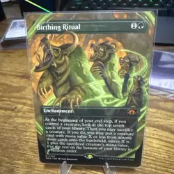 MTG Birthing Ritual (Borderless) #337 - Modern Horizons 3 - Image 1