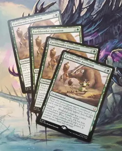 MTG Earthbender Ascension - 4x / Playset - Avatar Last Airbender (NM) - Image 1