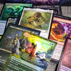 500+Magic: The Gathering Wilds of Eldraine Mixed Creature, Enchantment & Artifac - Image 5