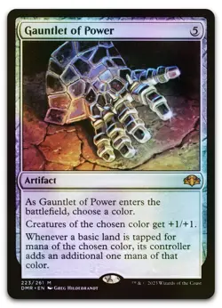 Gauntlet of Power #223 (Foil) (NM) Dominaria Remastered DMR Magic MTG - Image 1