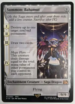 Magic the Gathering Final Fantasy Summon: Bahamut - Image 1