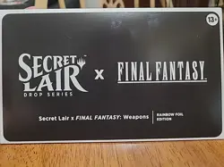 MTG Secret Lair x Final Fantasy: Weapons EN Rainbow Foil Edition - Sealed - Image 1