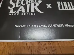 MTG Secret Lair x Final Fantasy: Weapons EN Rainbow Foil Edition - Sealed - Image 3