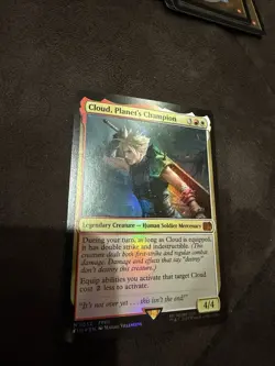 Cloud, Planet's Champion Final Fantasy Foil - Image 1