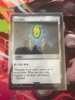 Sol Ring (0356) (U) Commander: FINAL FANTASY 356 NM SHIPS TODAY - FREE SHIPPING! - Image 1