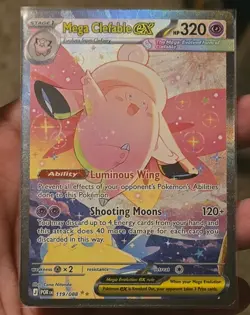 2026 Mega Clefable Ex SIR 119/088 Pokemon TCG Perfect Order - Image 1