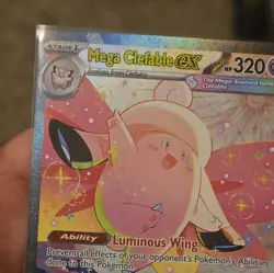 2026 Mega Clefable Ex SIR 119/088 Pokemon TCG Perfect Order - Image 2