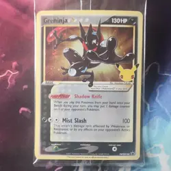 Pokemon Greninja Star SWSH144 Promo Holo SWSH: Sword & Shield Card *Sealed* - Image 1