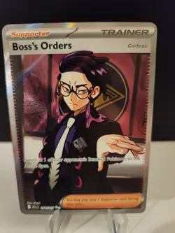 Pokemon: Boss's Orders 256/217 Full Art Trainer Ascended Heroes NM - Image 1