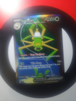 Spidops ex 243/198 Special Illustration Rare Scarlet & Violet Pokemon NM - Image 1