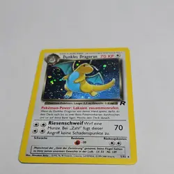 Pokemon Dark Dragonite 5/82 Team Rocket Holo Rare German 70 HP Stage 2 2000 Card - Image 1