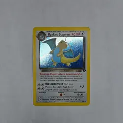 Pokemon Dark Dragonite 5/82 Team Rocket Holo Rare German 70 HP Stage 2 2000 Card - Image 4